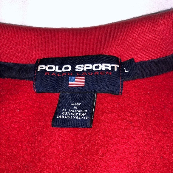 Vintage Polo Sport Half Zip - Picture 2 of 4